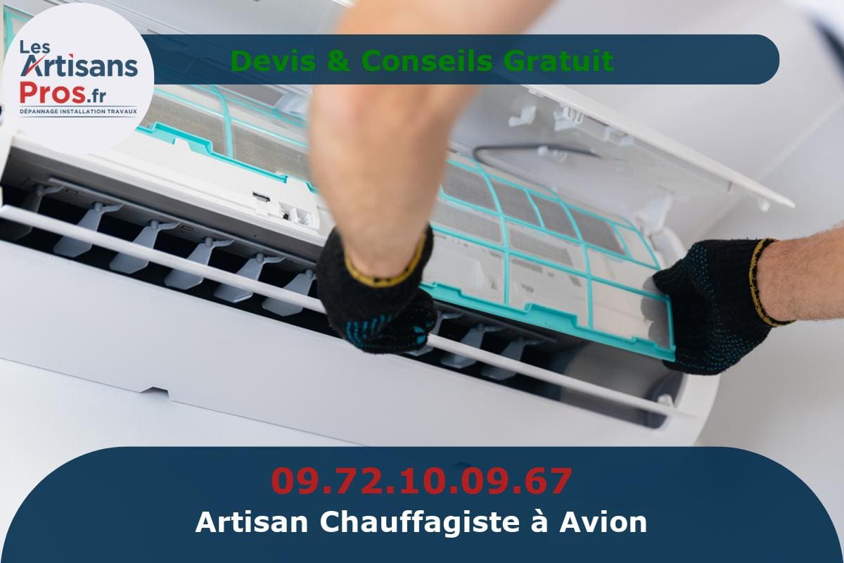 Chauffagiste à Avion