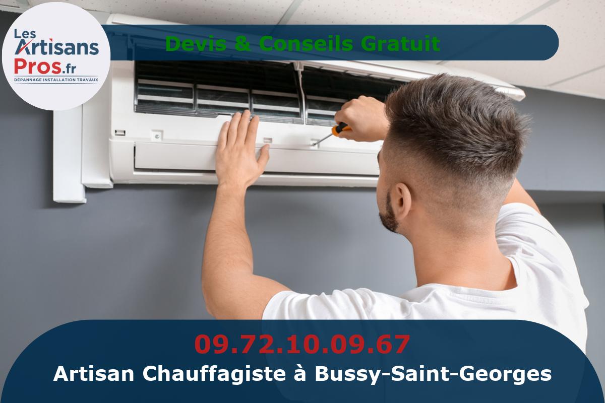 Chauffagiste à Bussy-Saint-Georges