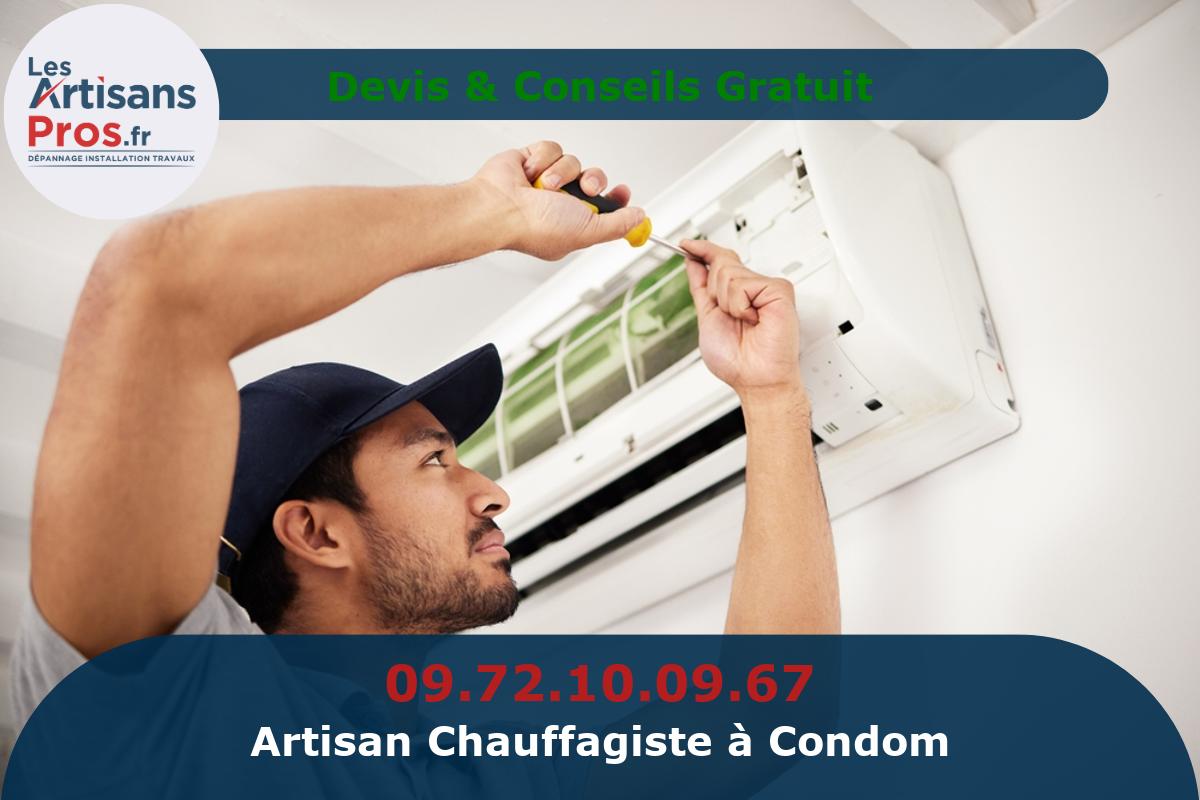 Chauffagiste à Condom