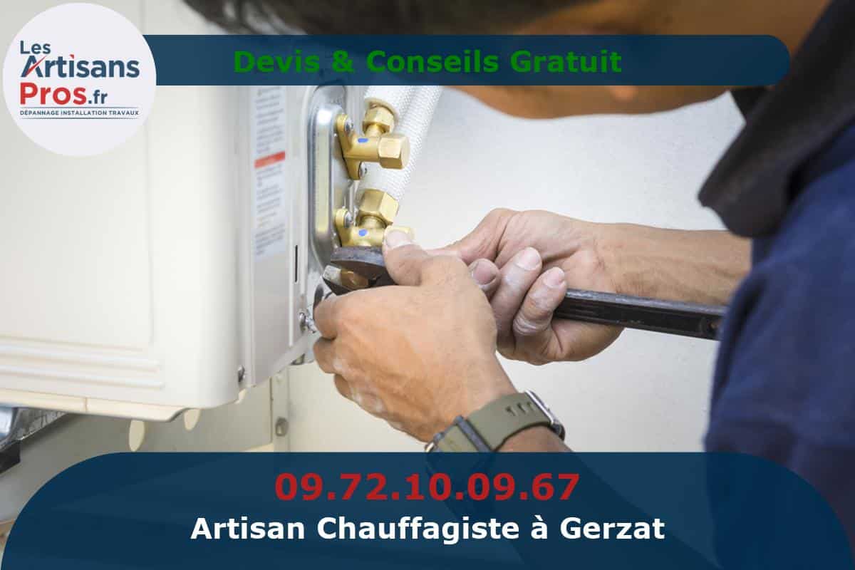 Chauffagiste à Gerzat