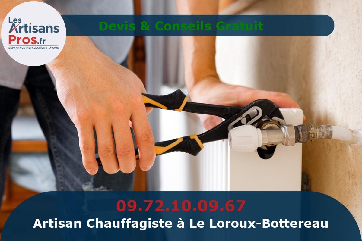 Chauffagiste à Le Loroux-Bottereau