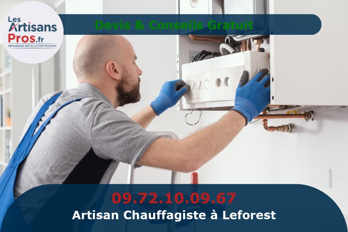 Chauffagiste à Leforest