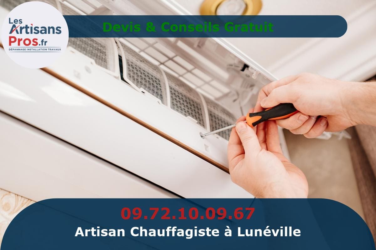 Chauffagiste à Lunéville