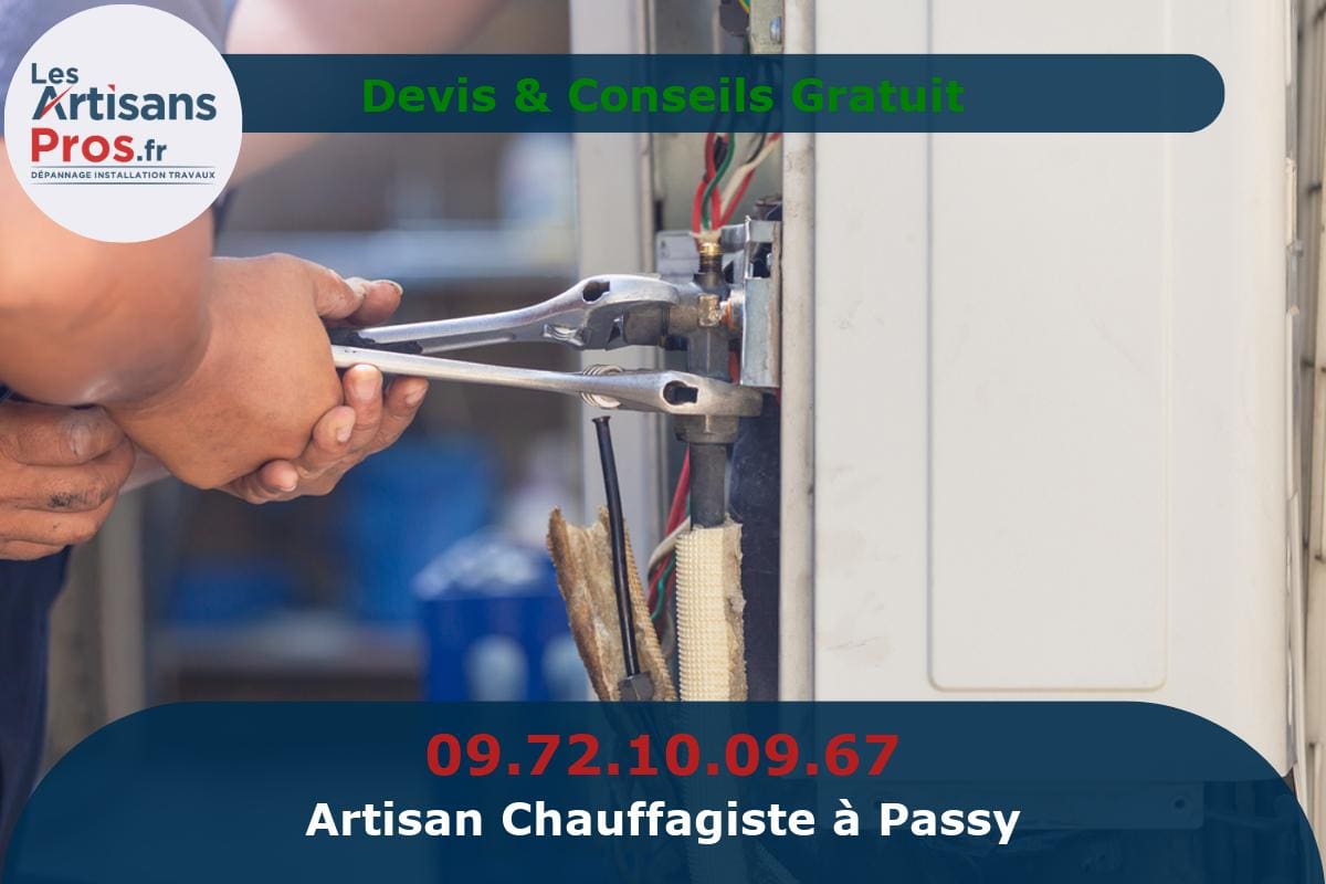 Chauffagiste à Passy