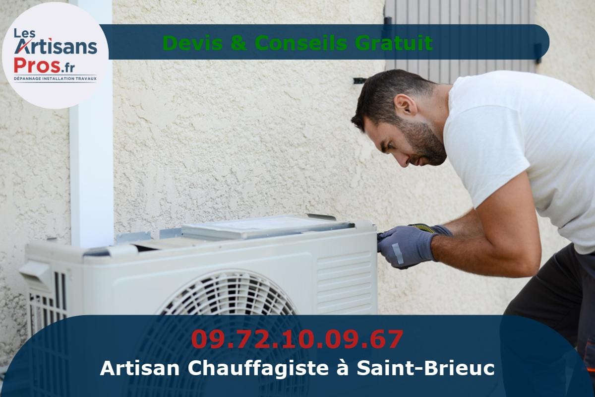 Chauffagiste à Saint-Brieuc