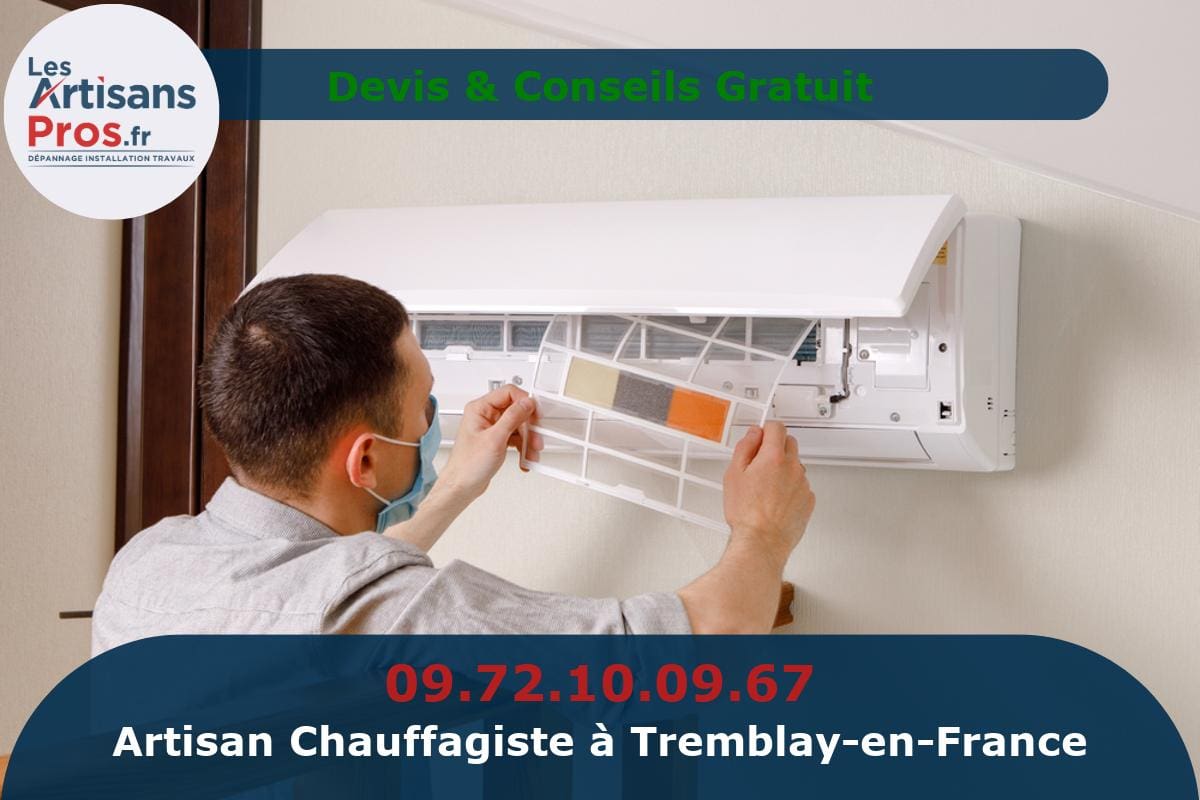 Chauffagiste à Tremblay-en-France