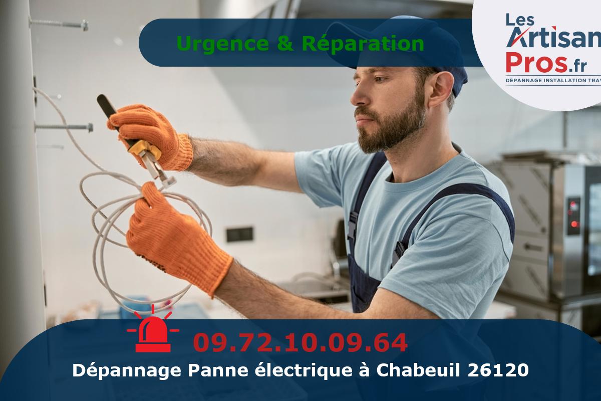 Dépannage Électrique Chabeuil