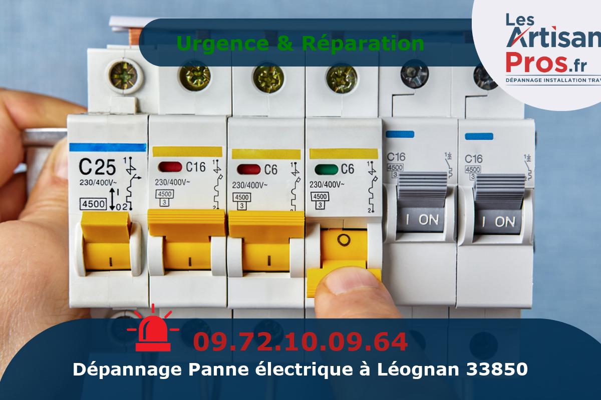 Dépannage Électrique Léognan