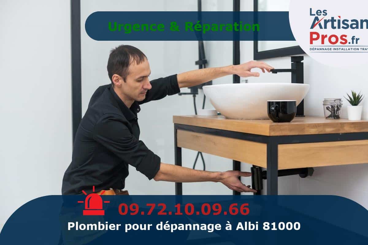 Dépannage de Plomberie Albi