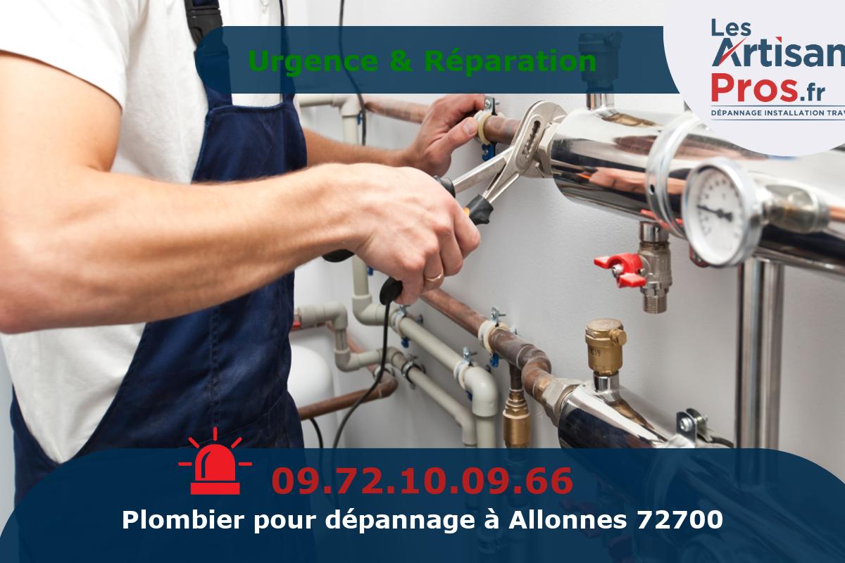 Dépannage de Plomberie Allonnes