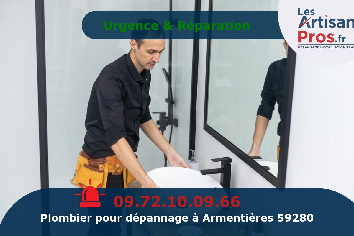 Dépannage de Plomberie Armentières