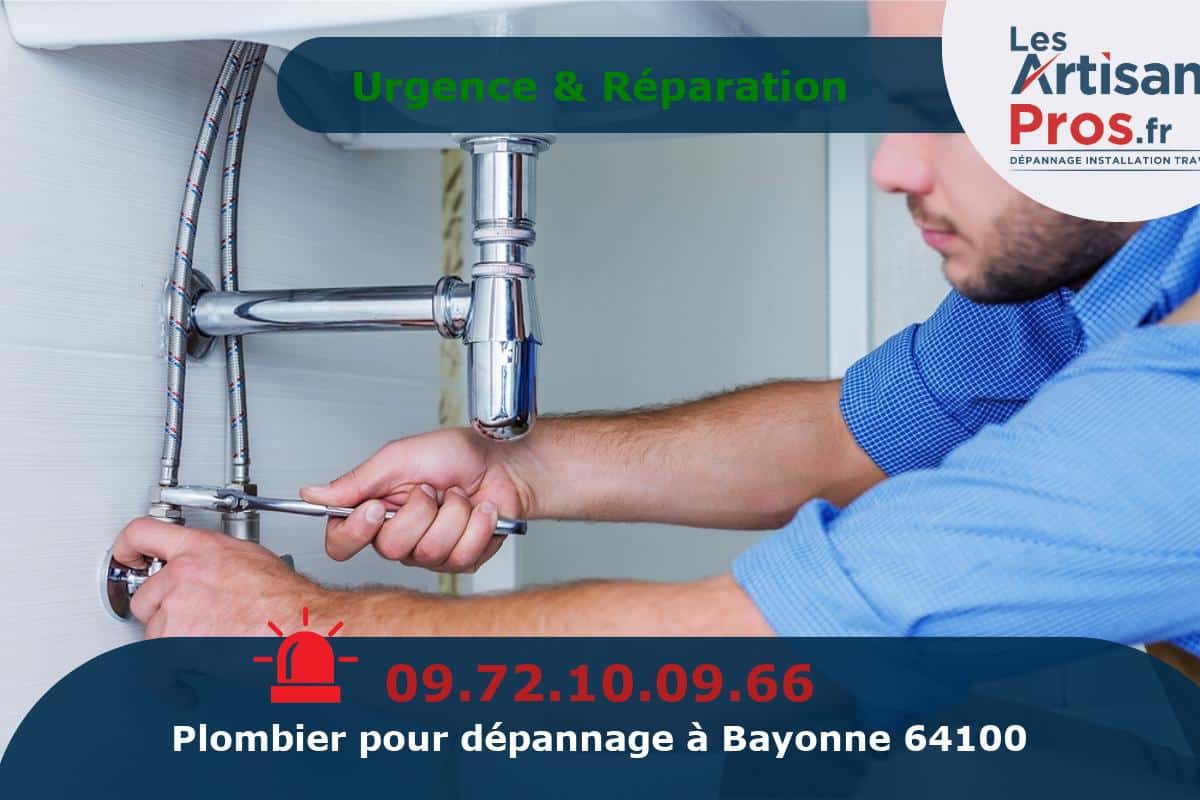 Dépannage de Plomberie Bayonne