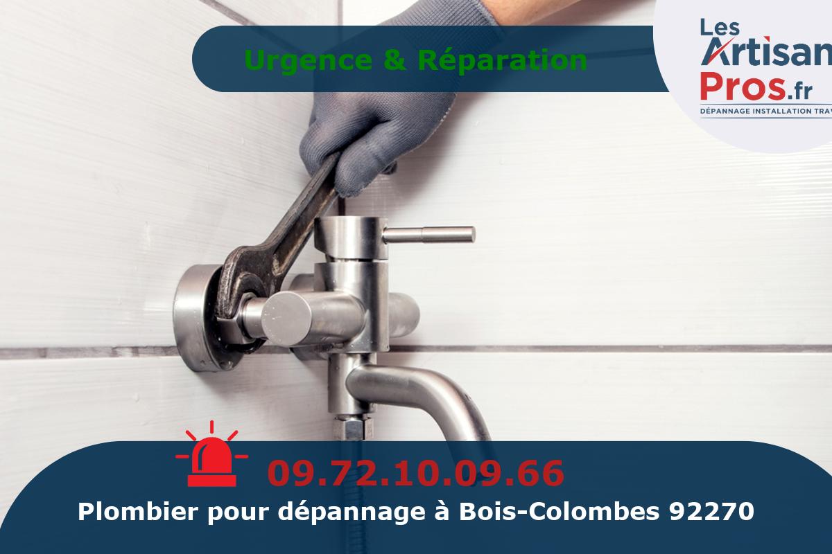 Dépannage de Plomberie Bois-Colombes