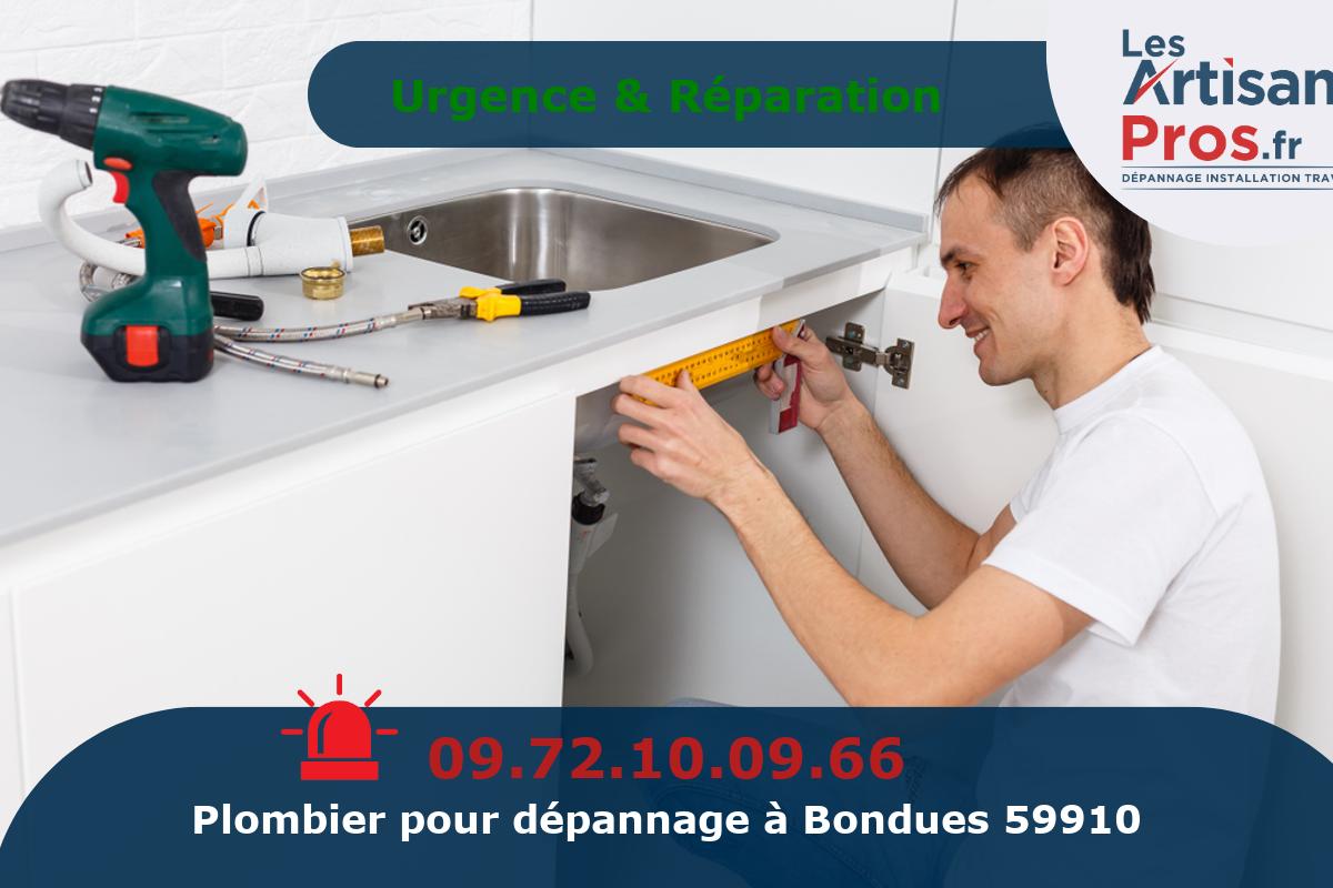 Dépannage de Plomberie Bondues