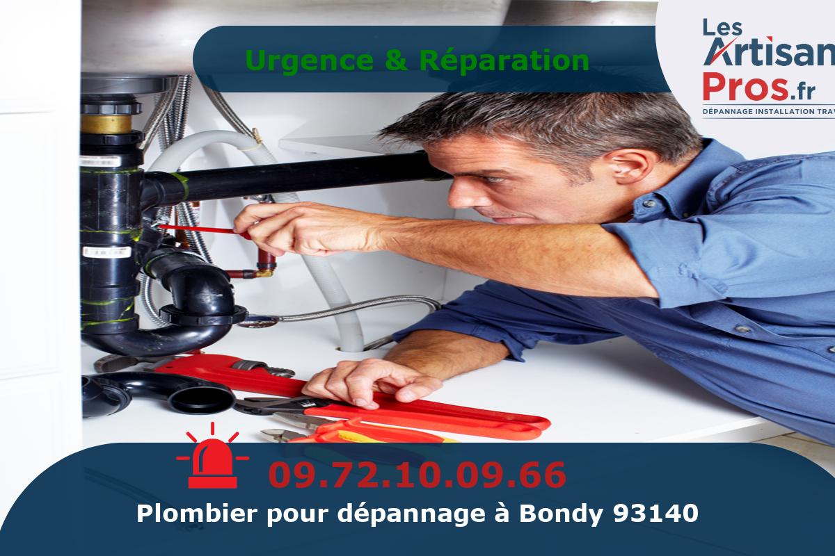 Dépannage de Plomberie Bondy