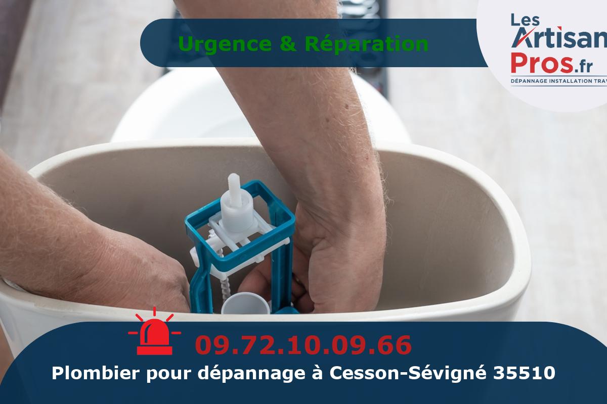 Dépannage de Plomberie Cesson-Sévigné