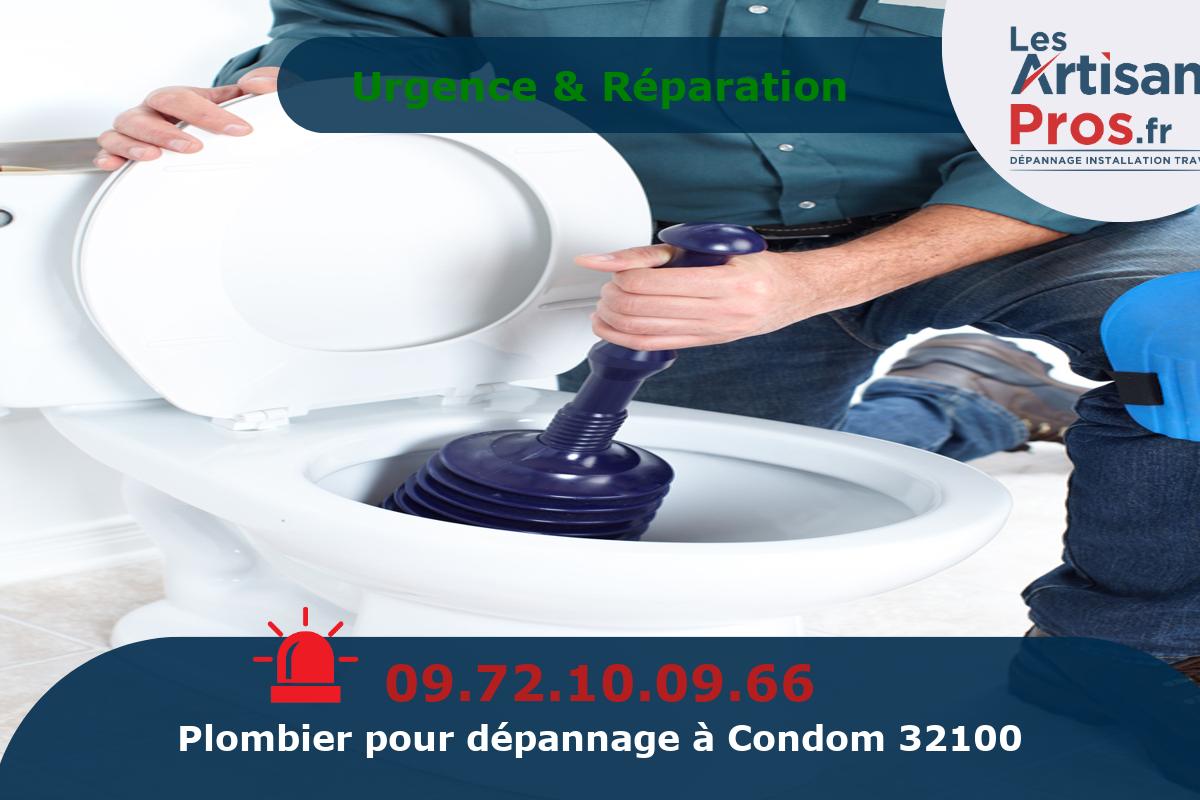 Dépannage de Plomberie Condom