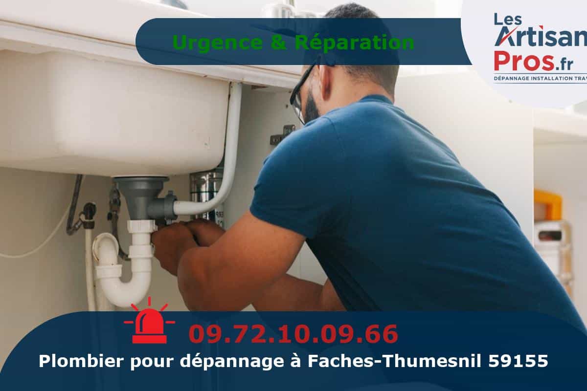 Dépannage de Plomberie Faches-Thumesnil