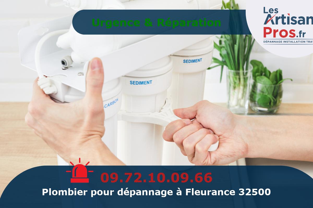 Dépannage de Plomberie Fleurance