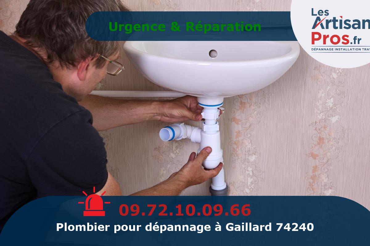 Dépannage de Plomberie Gaillard