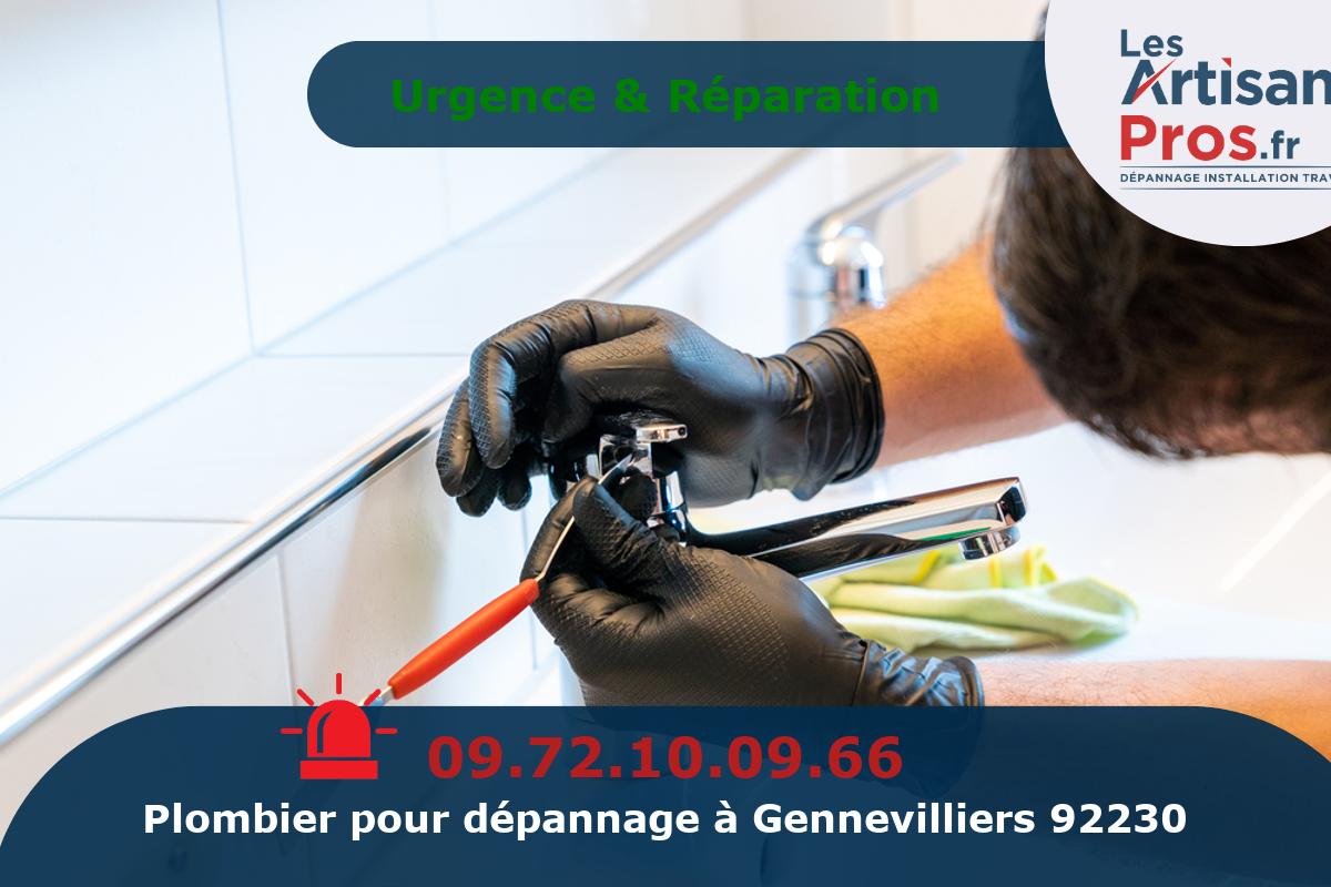 Dépannage de Plomberie Gennevilliers