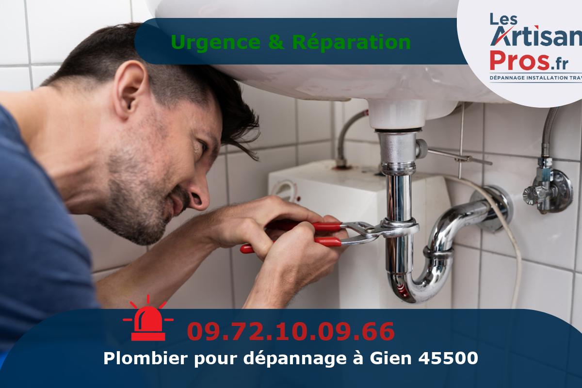 Dépannage de Plomberie Gien