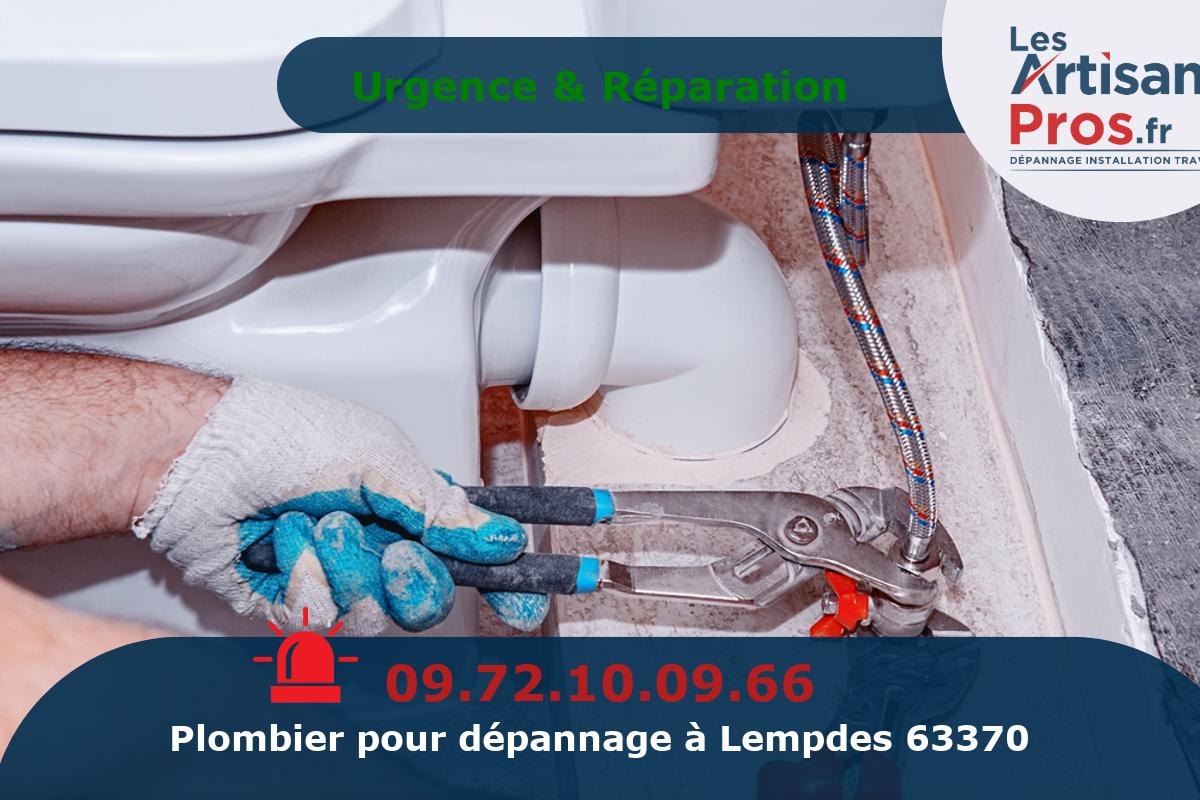 Dépannage de Plomberie Lempdes