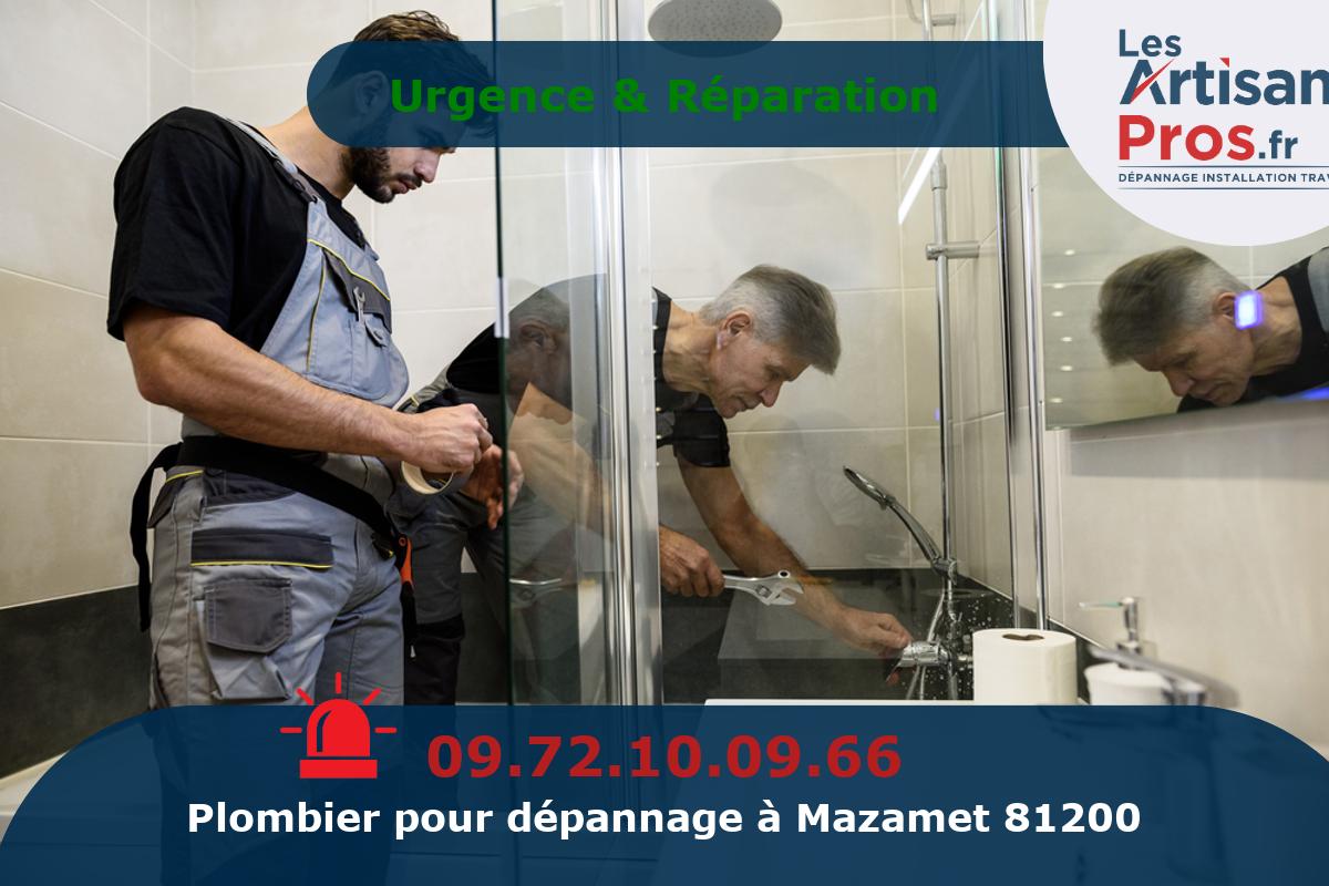 Dépannage de Plomberie Mazamet