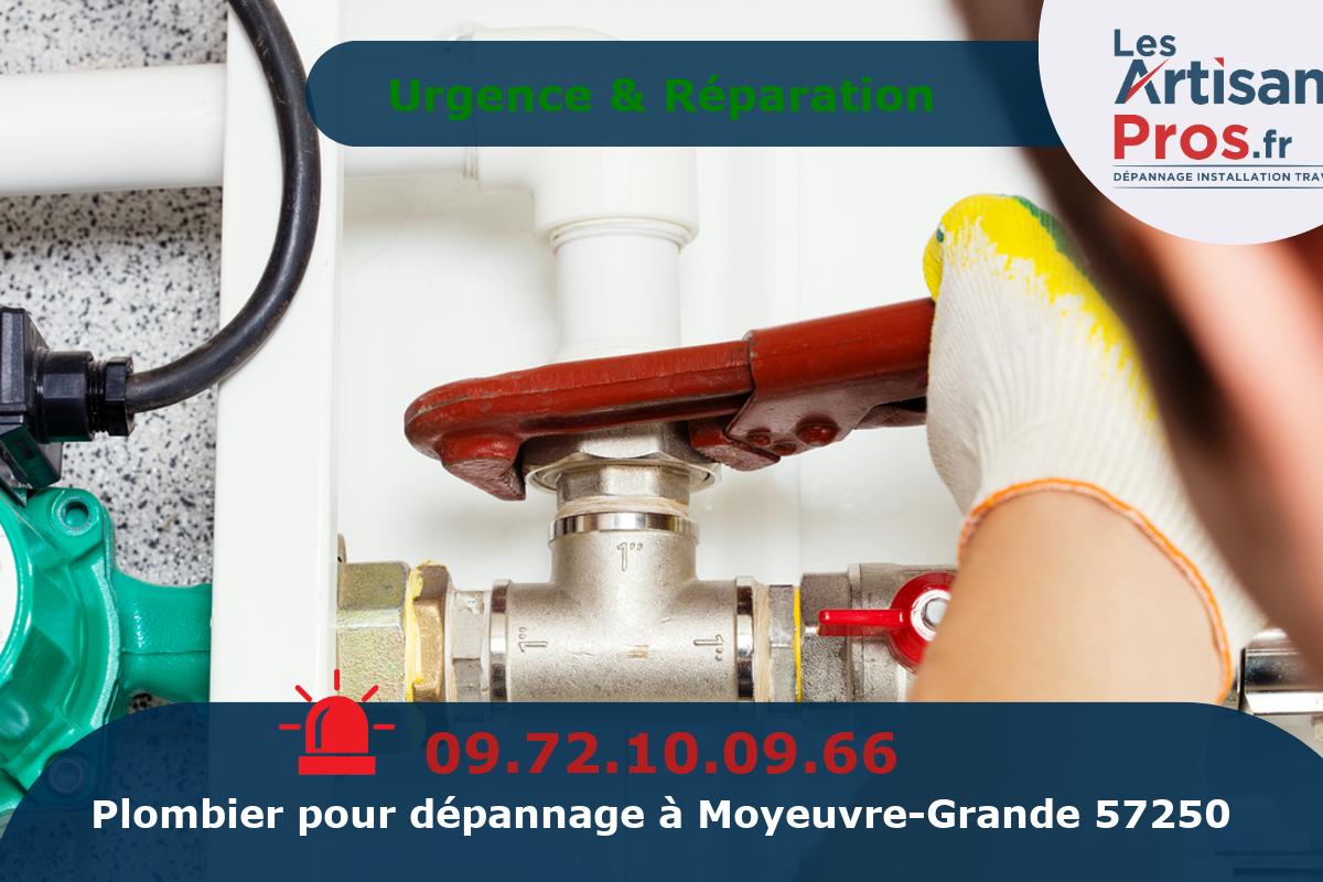 Dépannage de Plomberie Moyeuvre-Grande