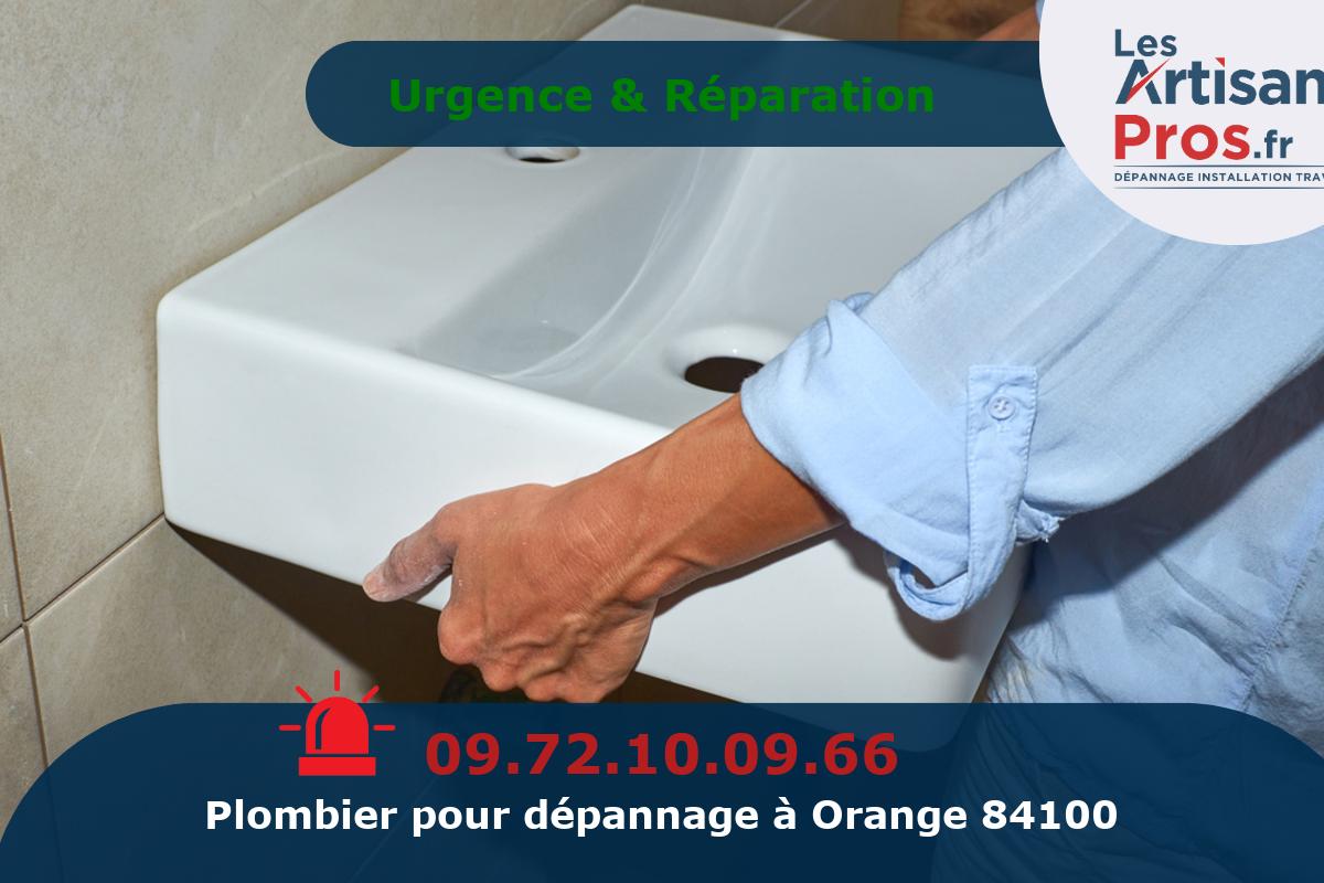 Dépannage de Plomberie Orange