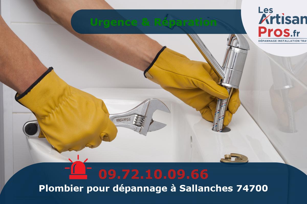 Dépannage de Plomberie Sallanches