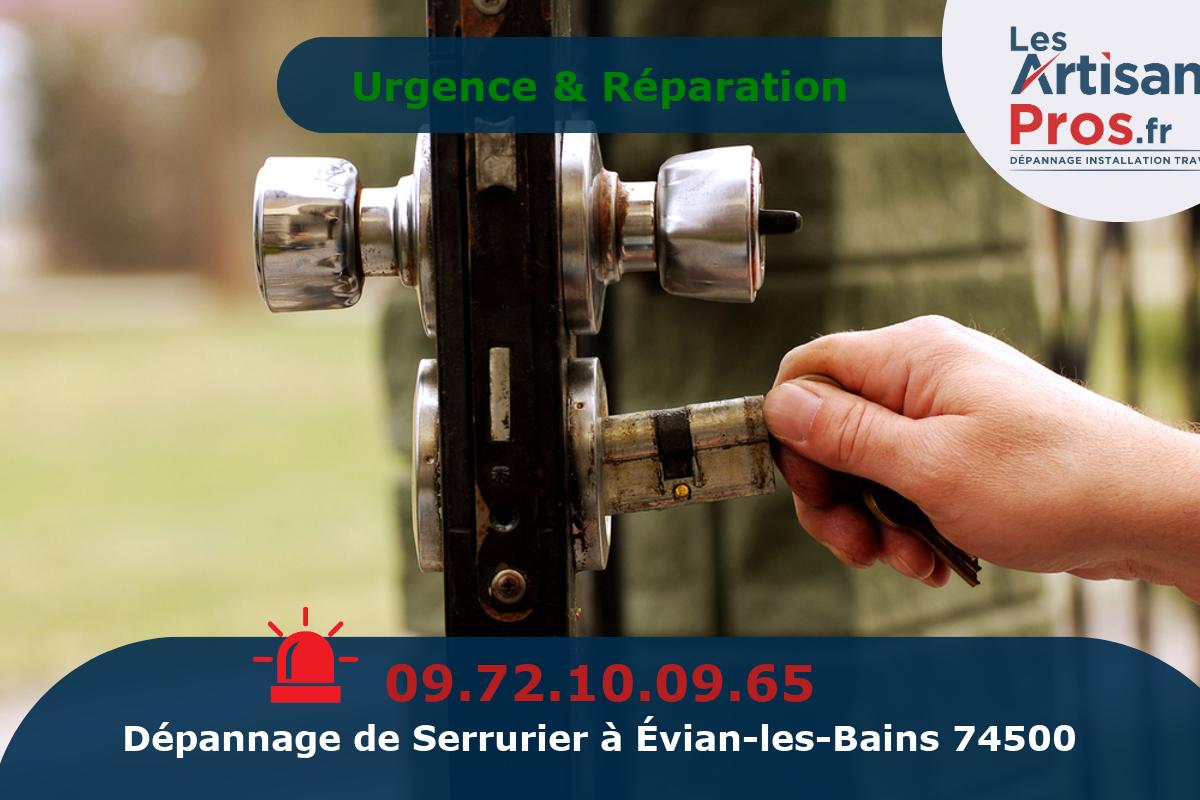 Dépannage Serrurerie Évian-les-Bains