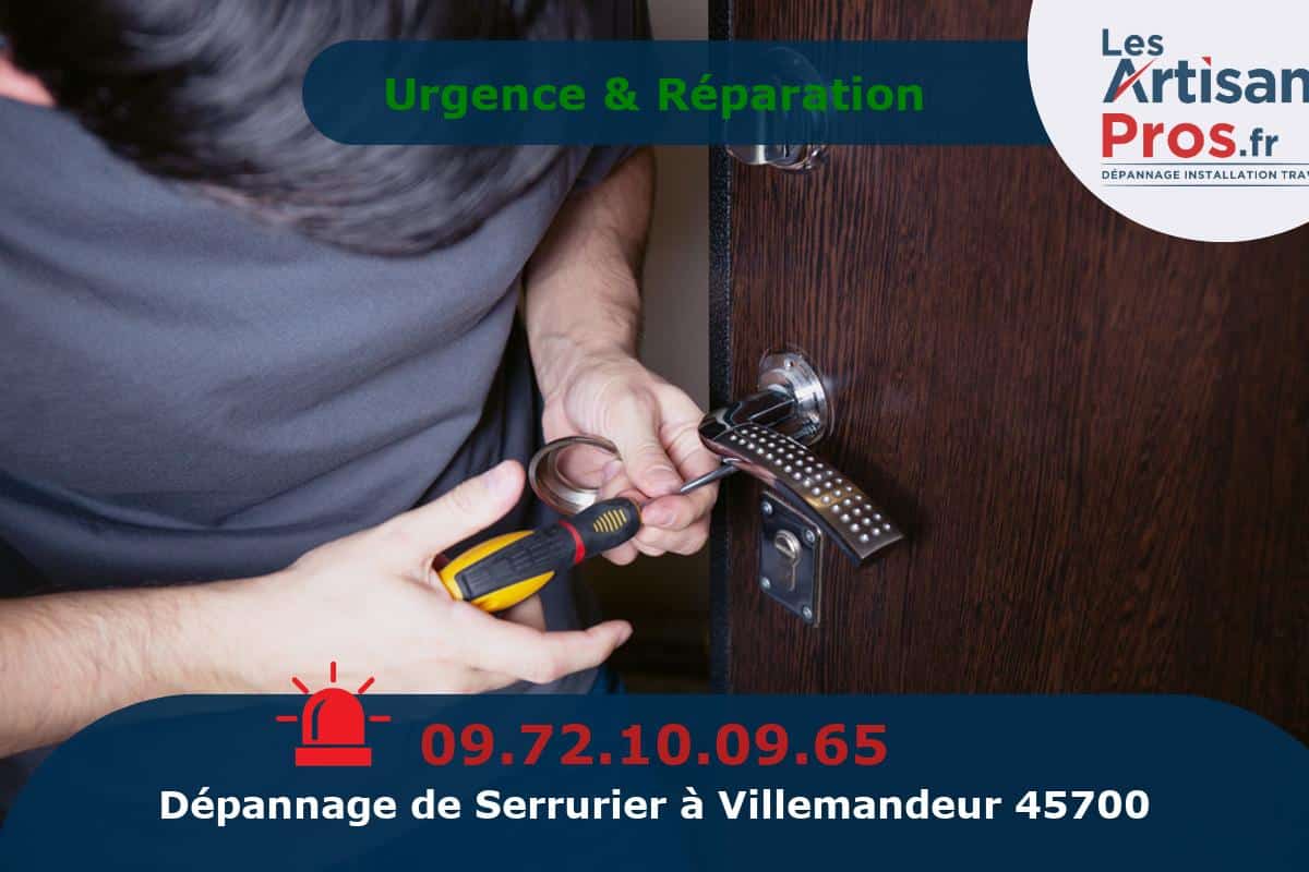 Dépannage Serrurerie Villemandeur