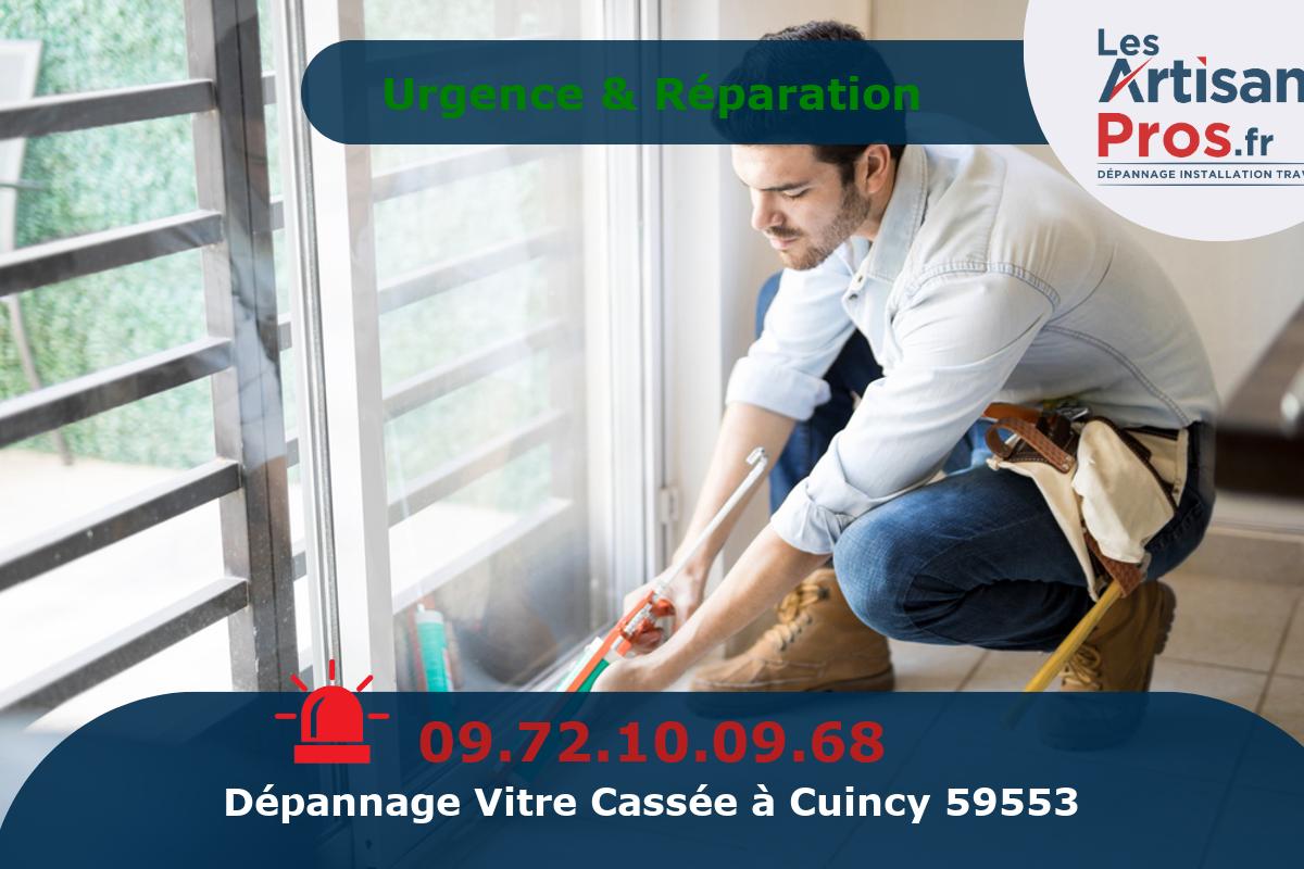 Dépannage de Vitrerie Cuincy