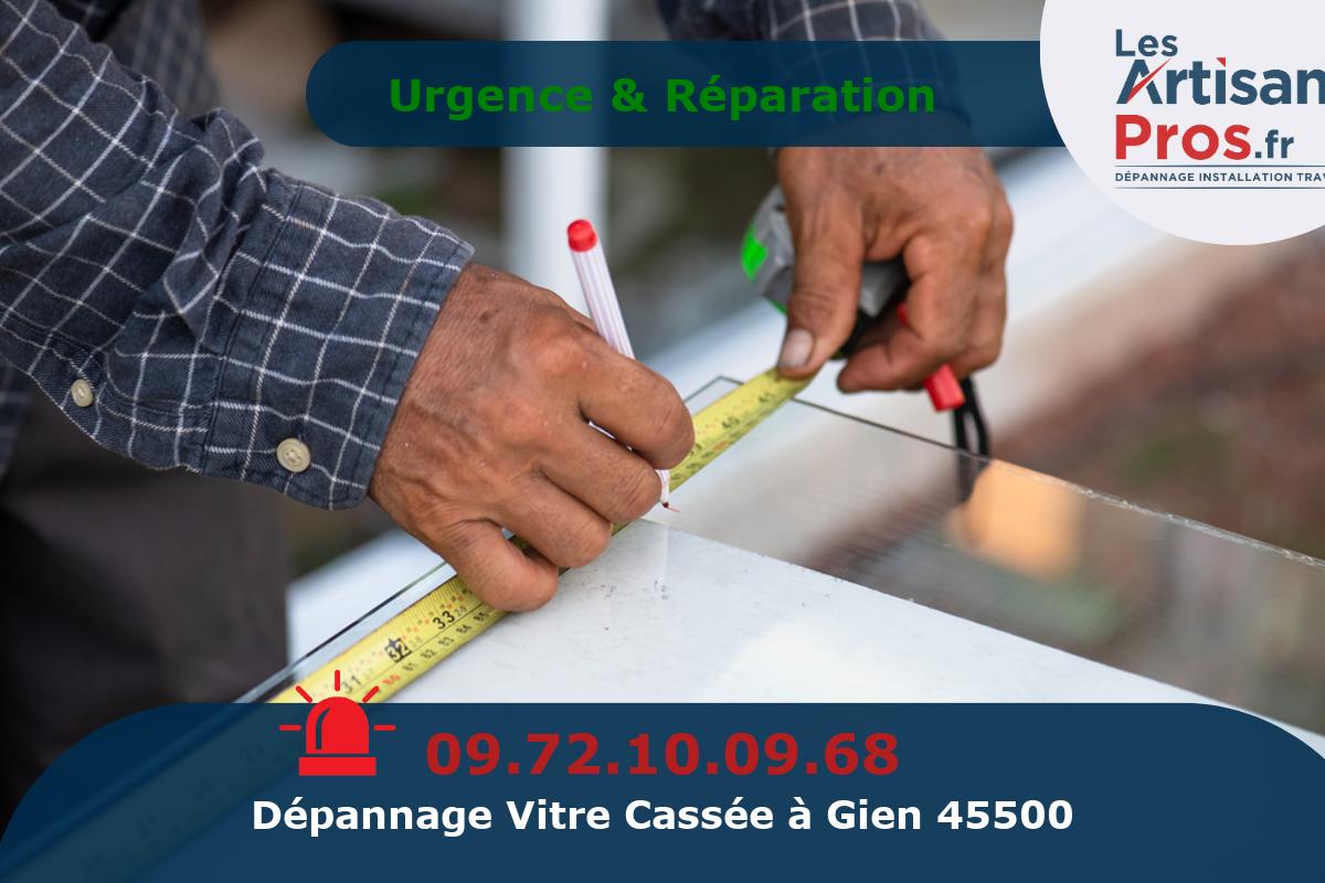 Dépannage de Vitrerie Gien