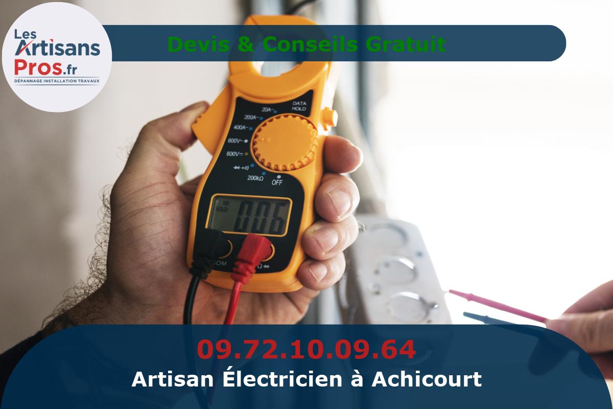 Électricien à Achicourt