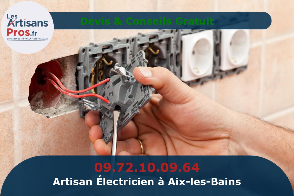 Électricien à Aix-les-Bains