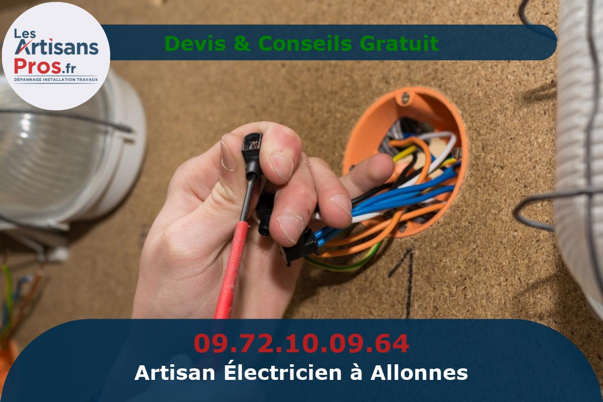 Électricien à Allonnes