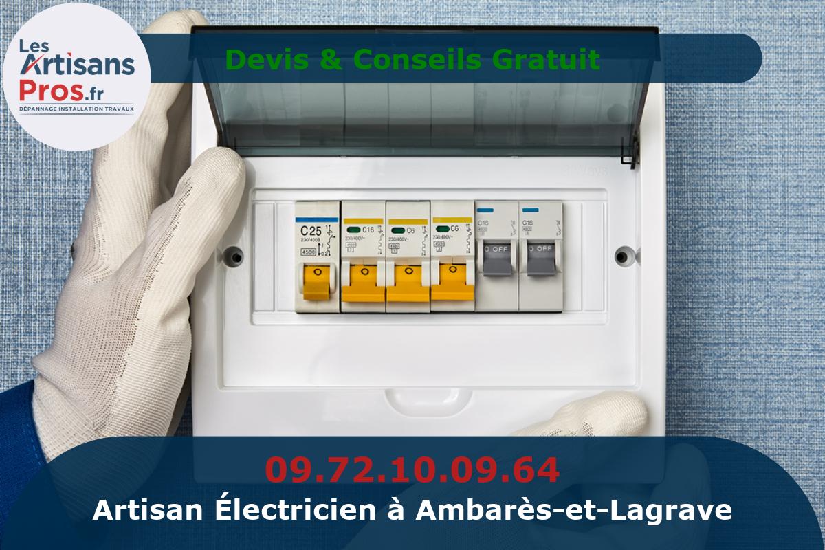 Électricien à Ambarès-et-Lagrave