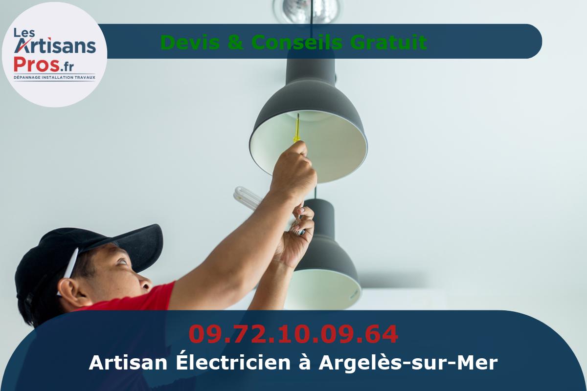 Électricien à Argelès-sur-Mer