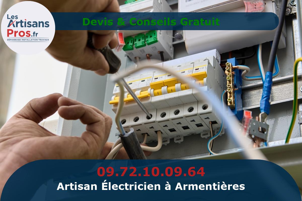 Électricien à Armentières