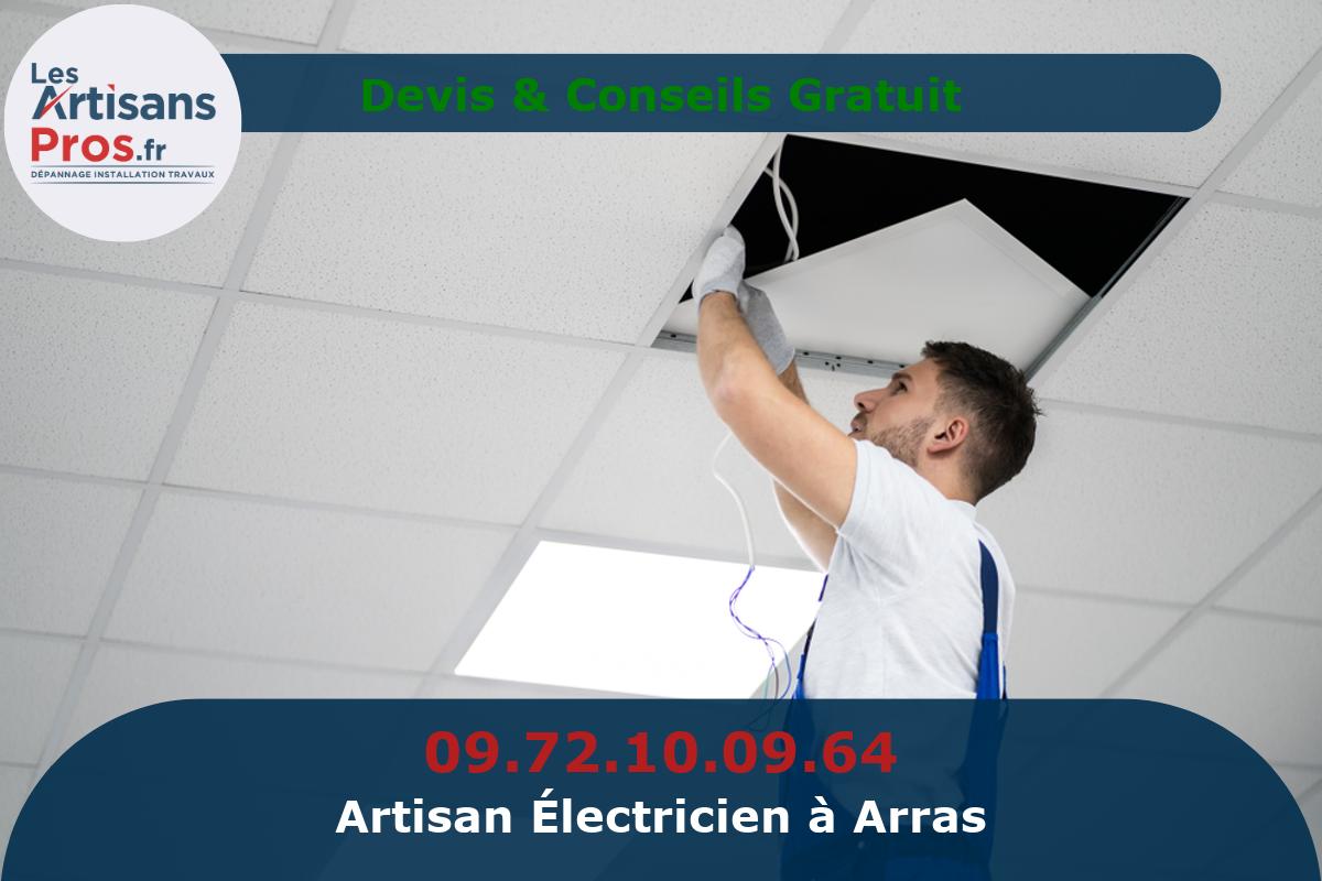 Électricien à Arras