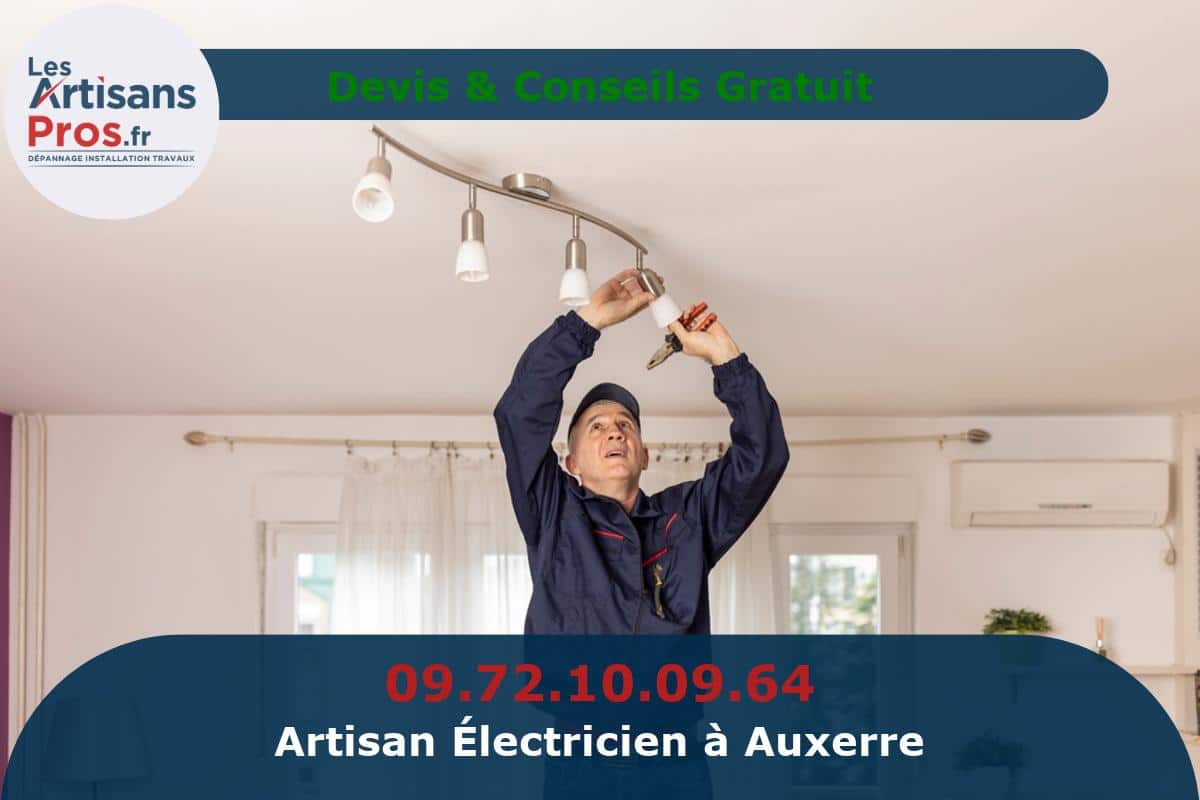 Électricien à Auxerre