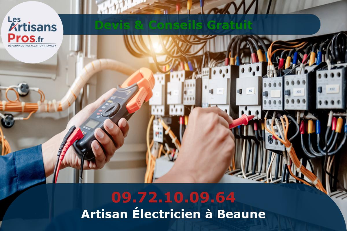 Électricien à Beaune