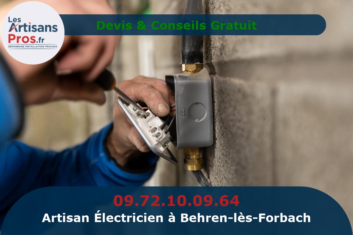 Électricien à Behren-lès-Forbach