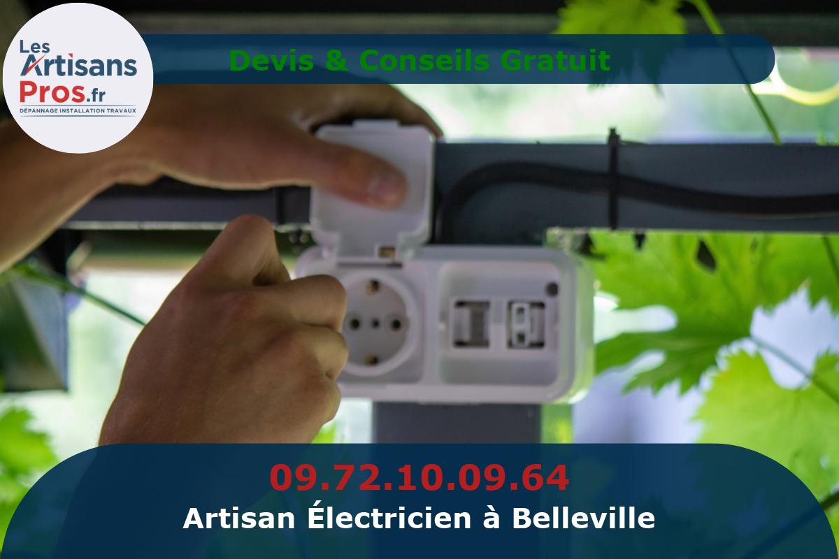 Électricien à Belleville