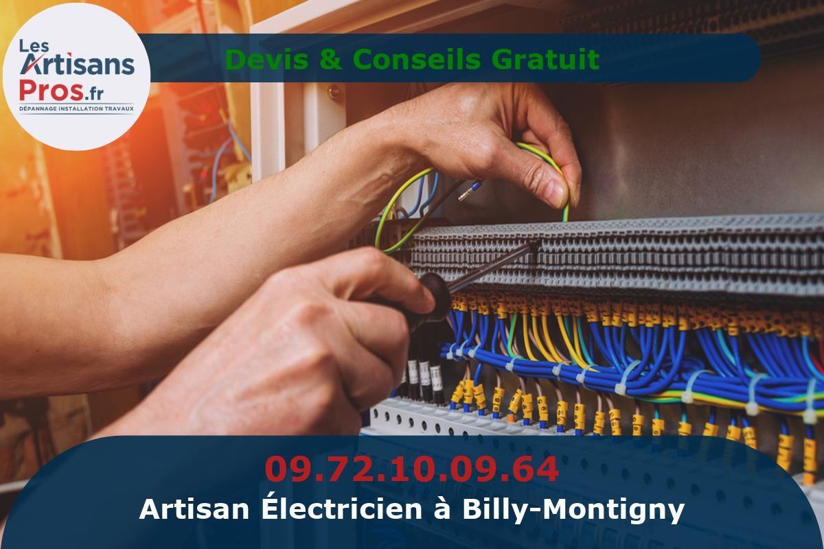 Électricien à Billy-Montigny