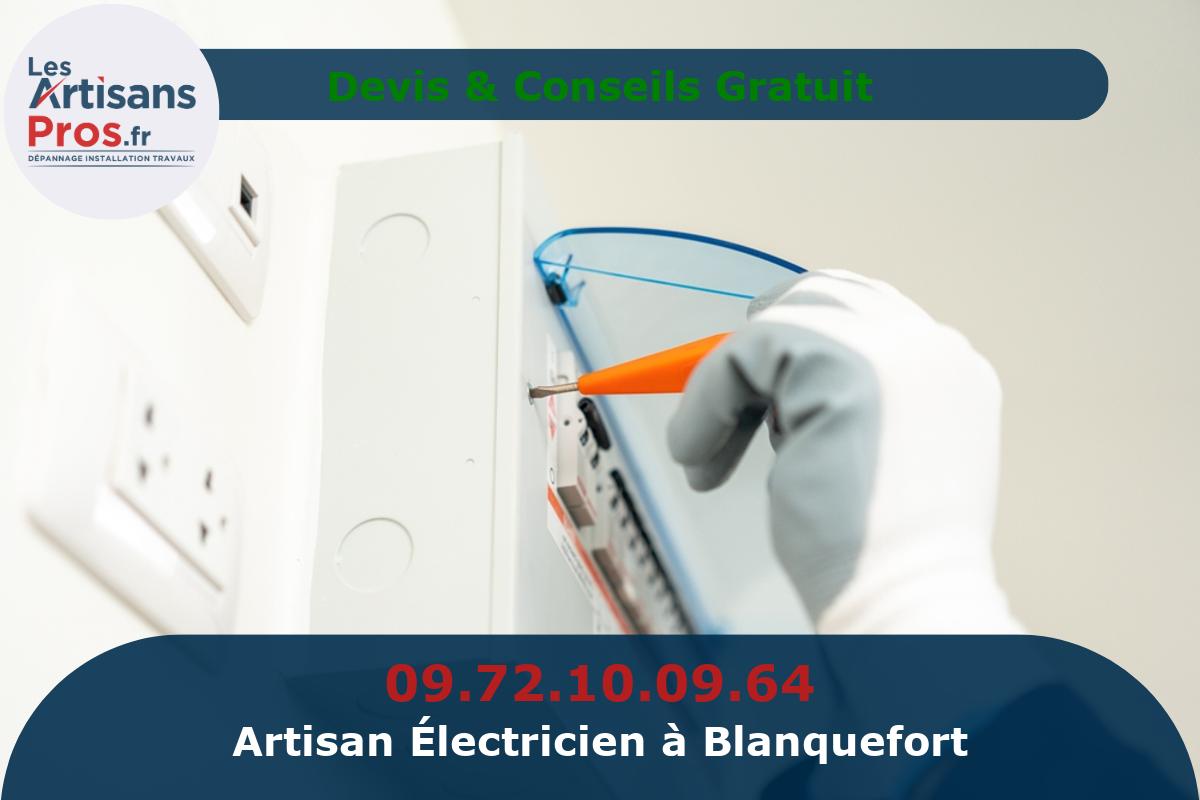 Électricien à Blanquefort