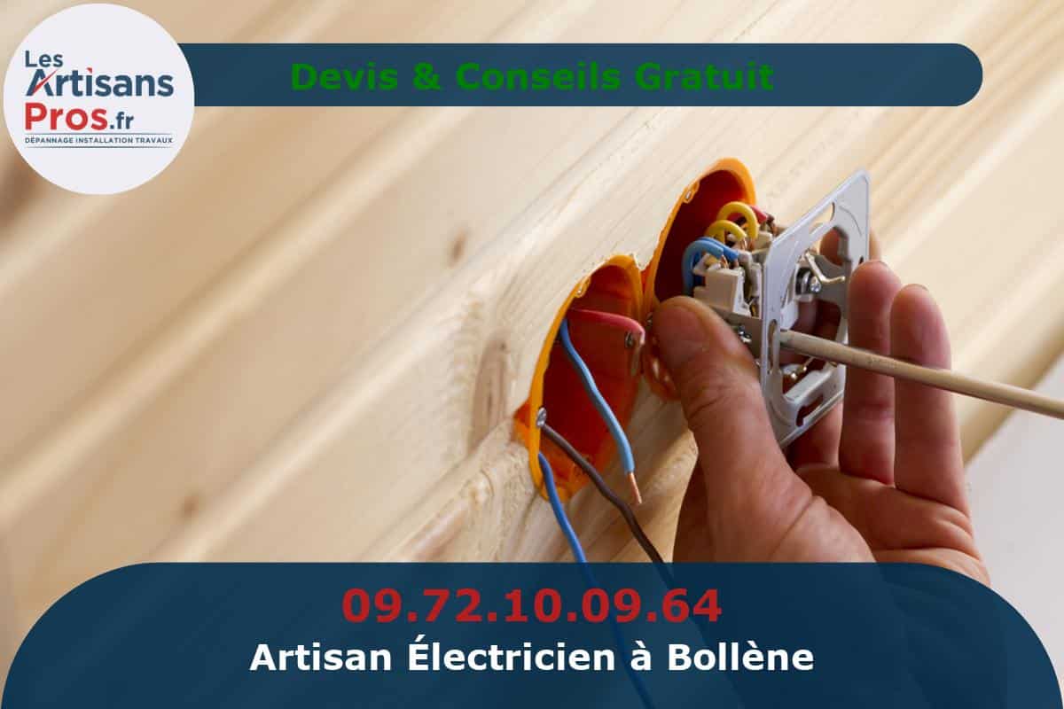 Électricien à Bollène