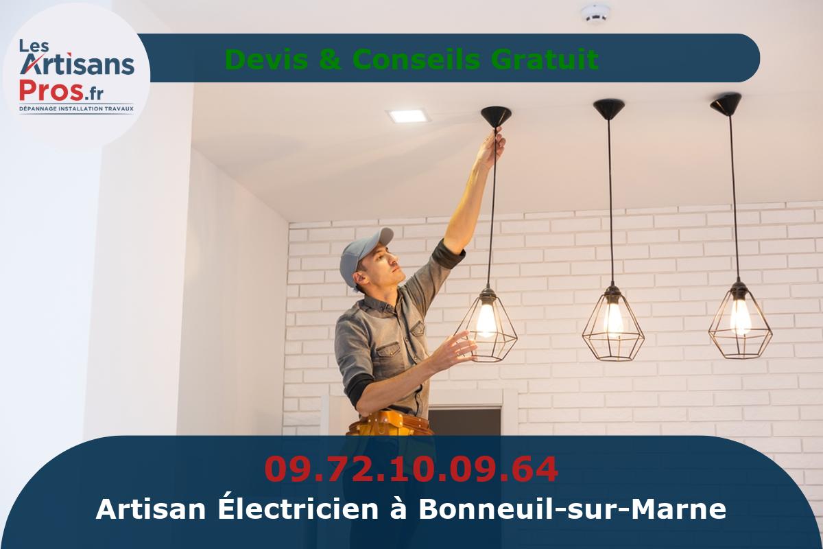 Électricien à Bonneuil-sur-Marne